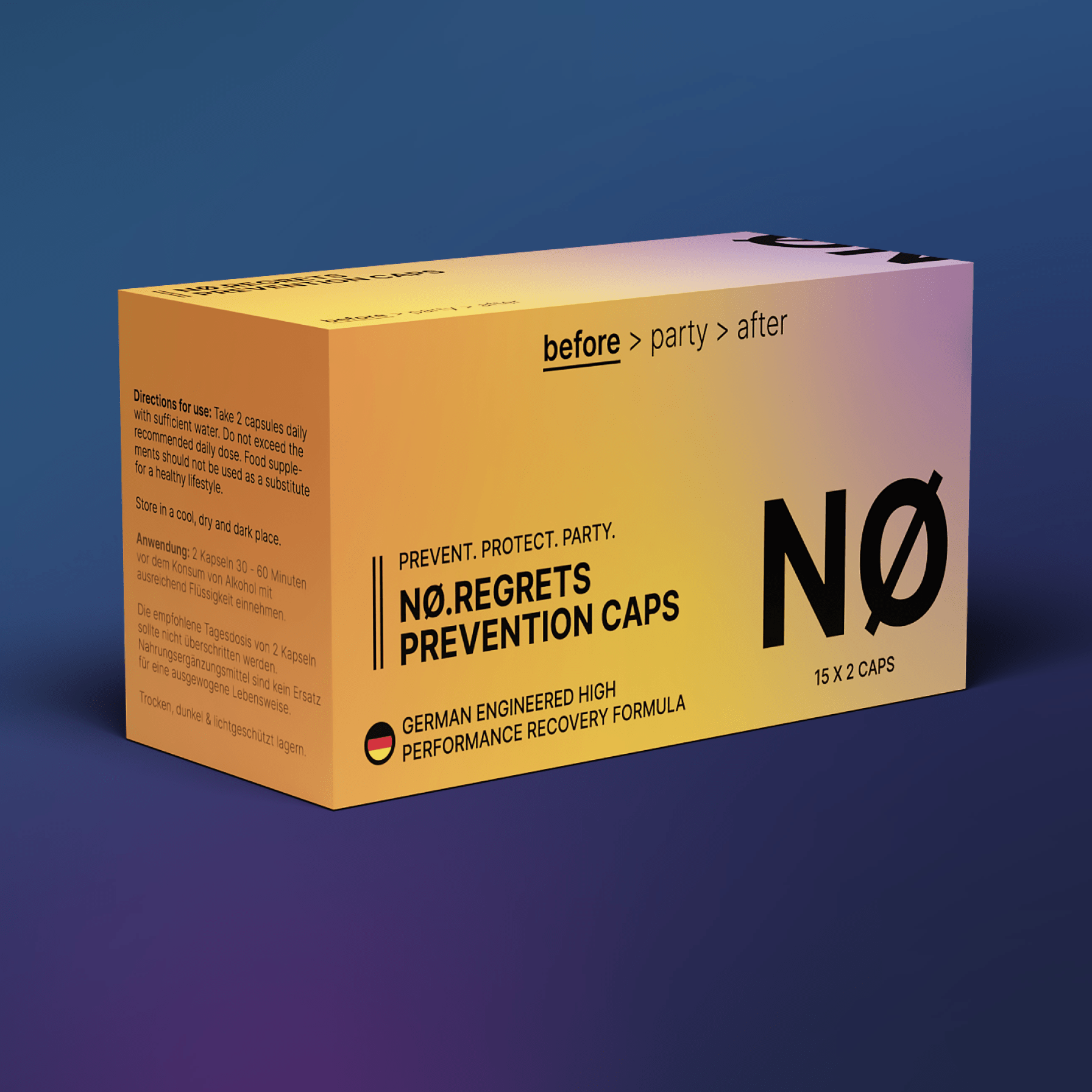 NØ REGRETS | 2 Phase Anti Hangover Protocol - trynoregrets